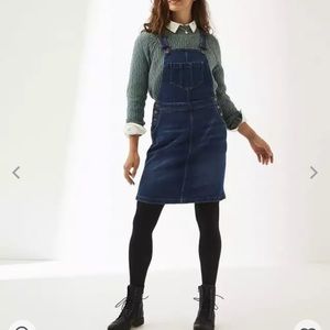 Fatface Lulu Pinafore Denim Dress